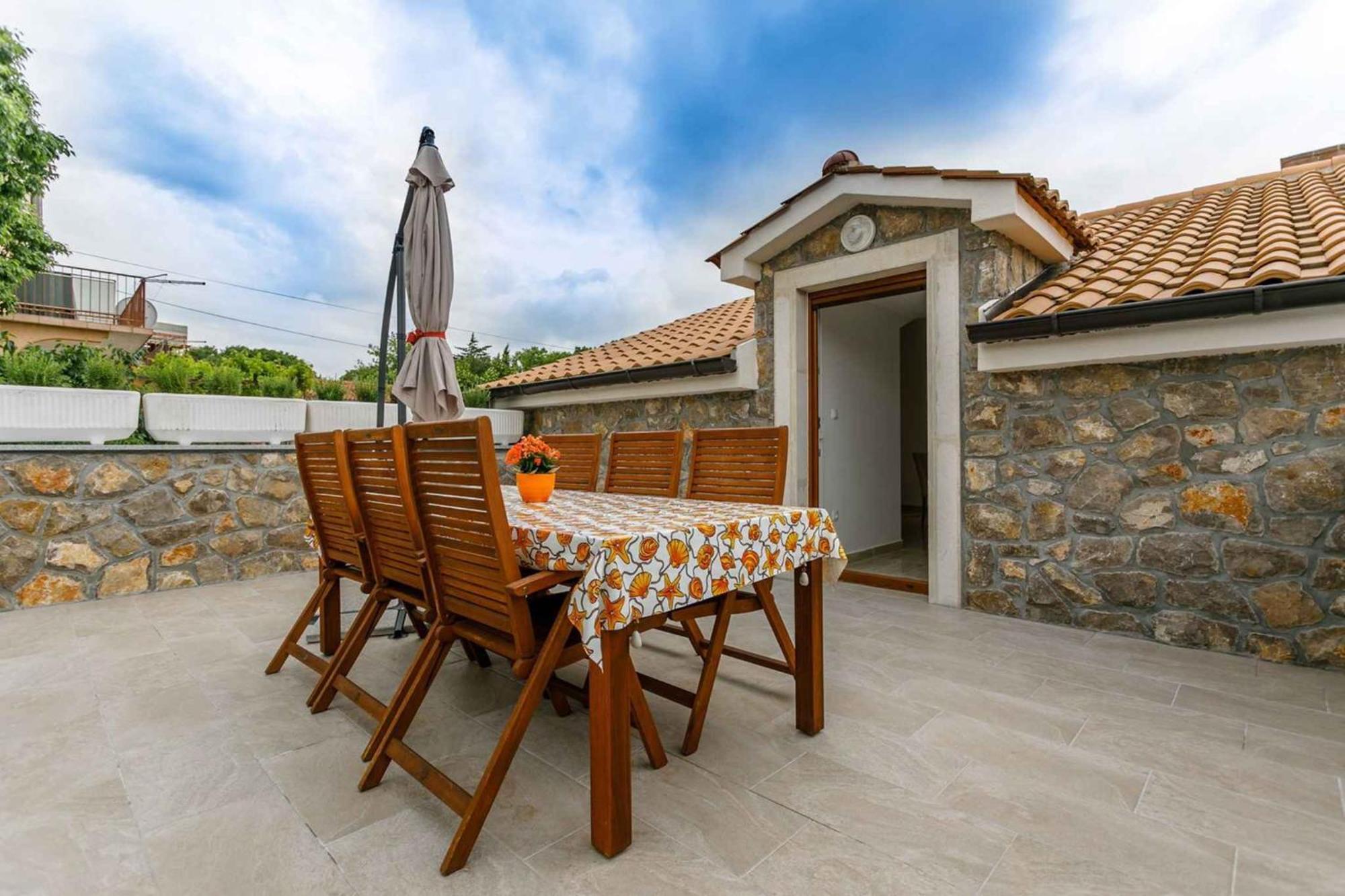 Apartment In Malinska/Insel Krk 38057 Exterior foto
